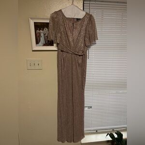 Elegant Metallic Mother of the Bride Dress